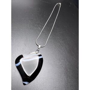 Abstract Heart Pendant